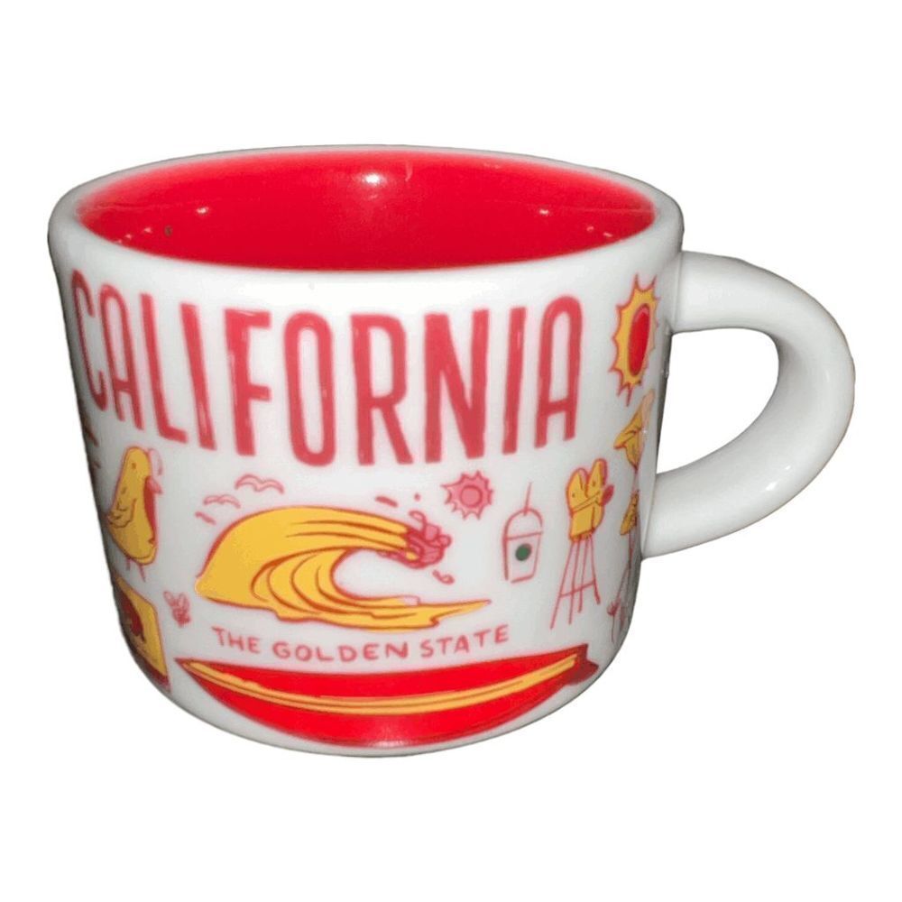 Starbucks 2 oz California Been there mug cup